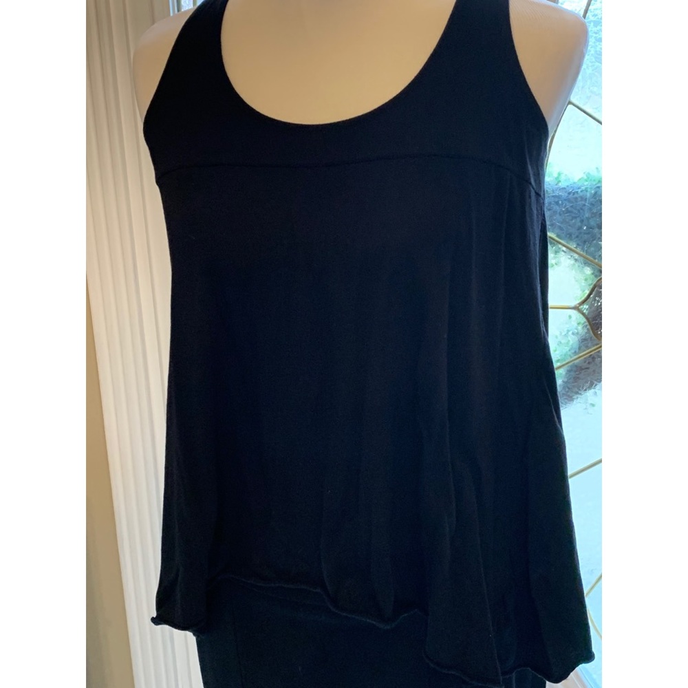 EUC CAbi black cotton tank. So cute!